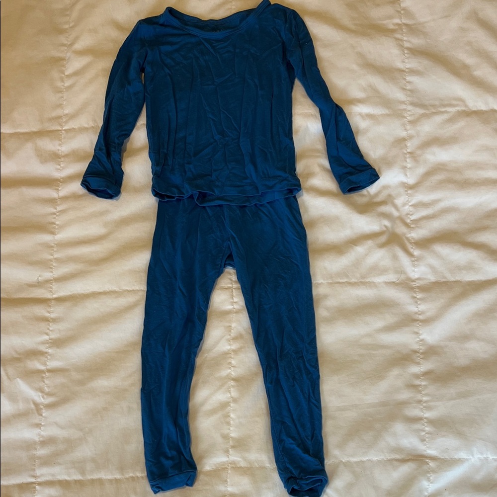Kyte BABY Bamboo Blue Kids Pajama Set